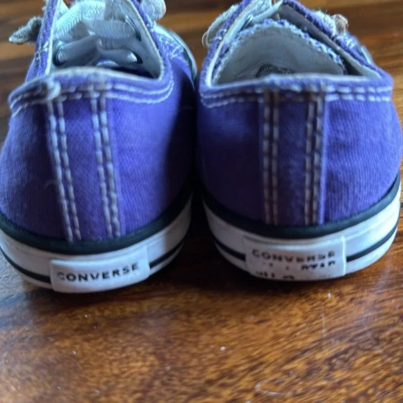 Converse Kids Purple Sneakers - Picture 5 of 5